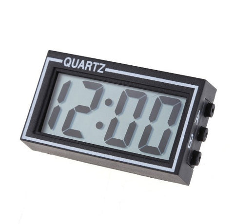 Mini Digital LCD Auto Car Truck Clock